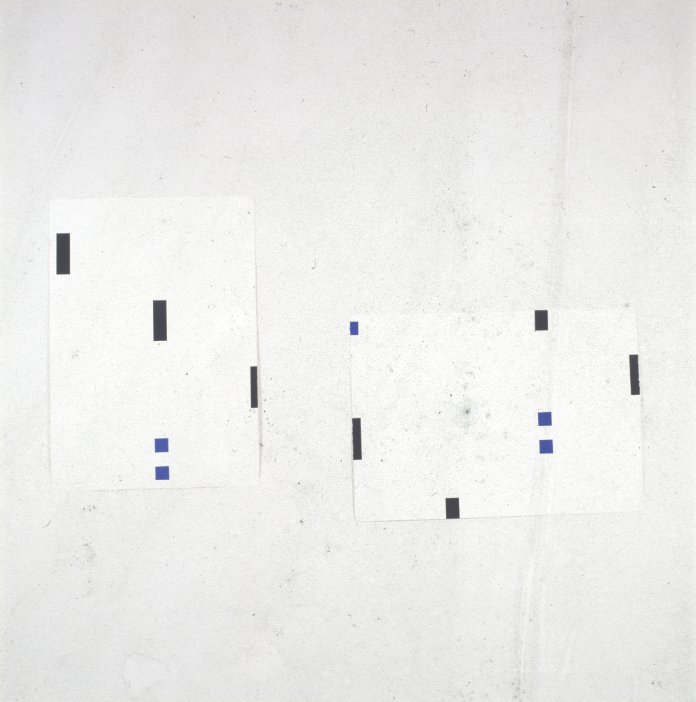 1996년 최갤러리 《홍명섭, 김용익 Two-One Man Show》 출품작 및 전시전경 사진필름 5