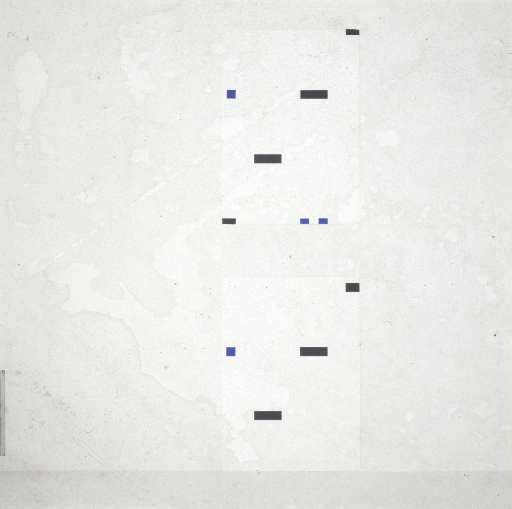 1996년 최갤러리 《홍명섭, 김용익 Two-One Man Show》 출품작 및 전시전경 사진필름 6