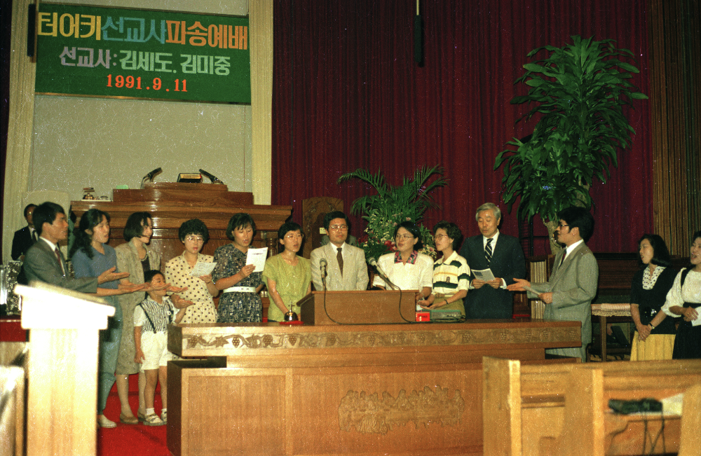 1991년 갤러리사각 《개관기념전》 오프닝 스케치 사진필름 외 5
