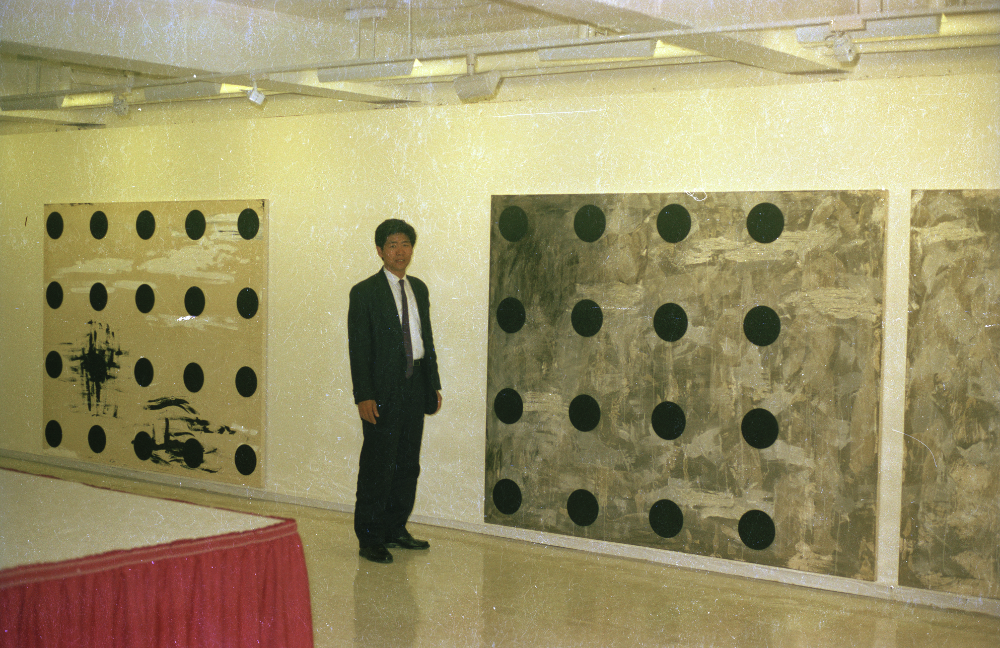 1991년 갤러리사각 《개관기념전》 오프닝 스케치 사진필름 외