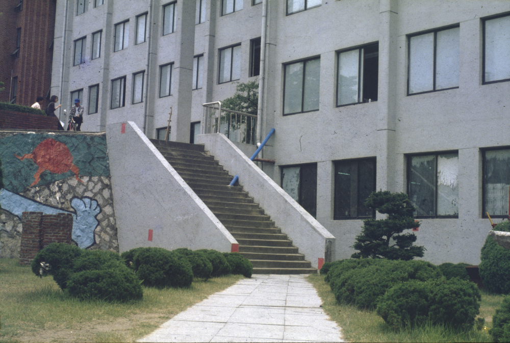 1998년 5월 25일부터 5월 30일 경원대학교에서 열린 《피시방생지전》, 《보충의 보충》 전시전경 슬라이드 필름 2