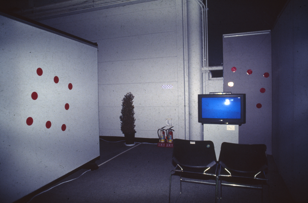 1998년 서울시립미술관 《'98 도시와 영상-의식주》 전시전경 사진 필름