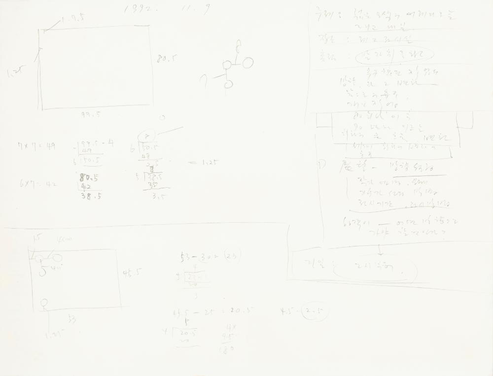 1991년부터 1994년까지 스케치북