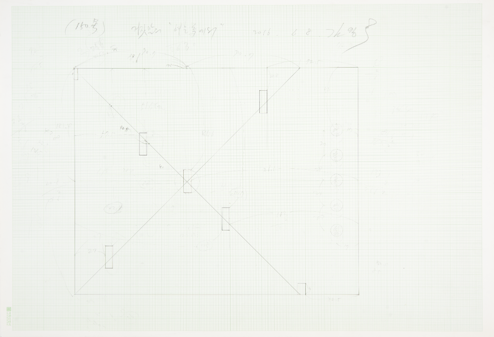 2016년 6월 8일 〈거짓말의 여운 속에서〉 위한 드로잉 1