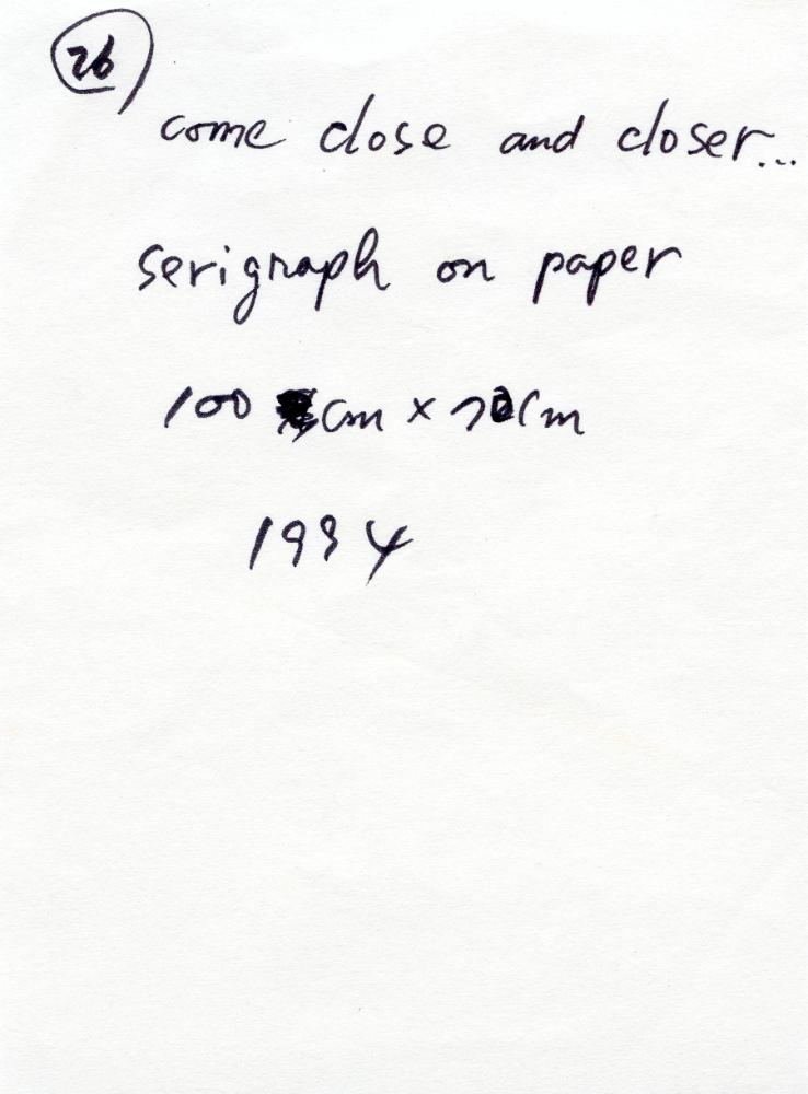 1974년부터 2003년 작품 사진 포트폴리오