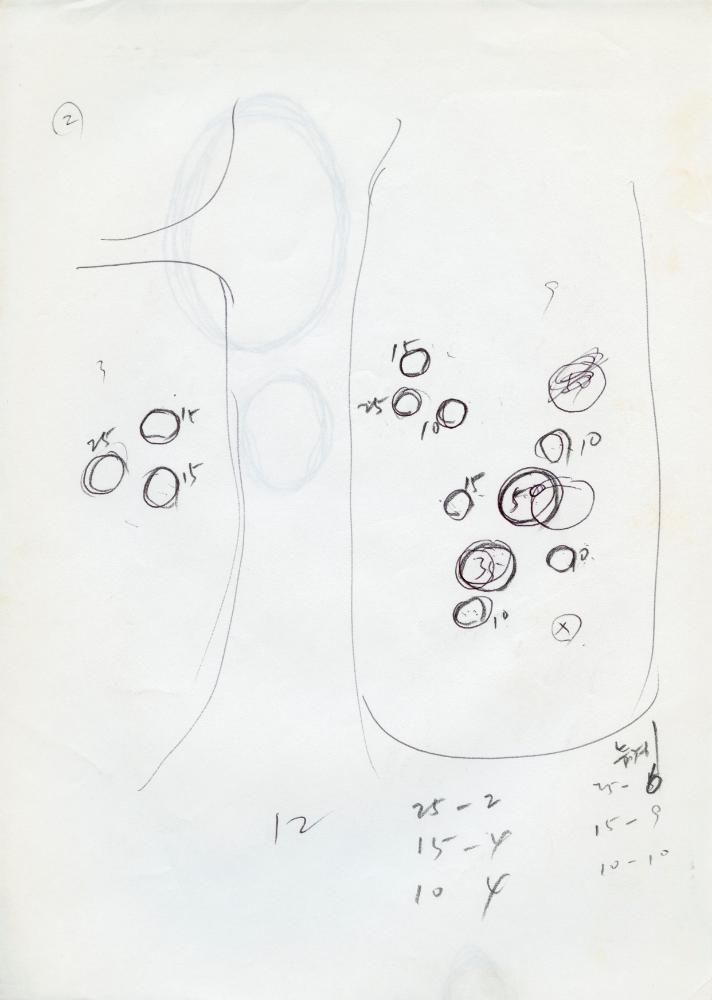 1997년부터 2001년까지 이면지 드로잉 일기