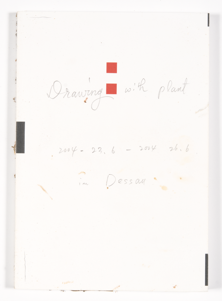 〈Drawing with Plant in Dessau〉 1