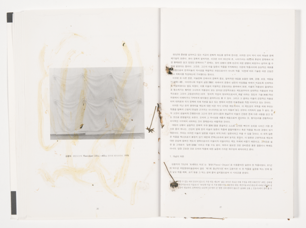 〈Drawing with Plant in Dessau〉