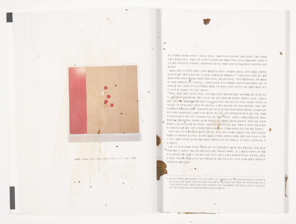 〈Drawing with Plant in Dessau〉