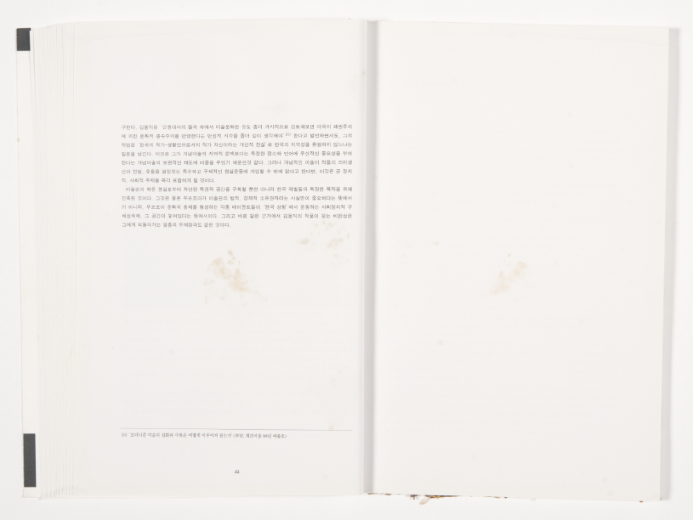 〈Drawing with Plant in Dessau〉