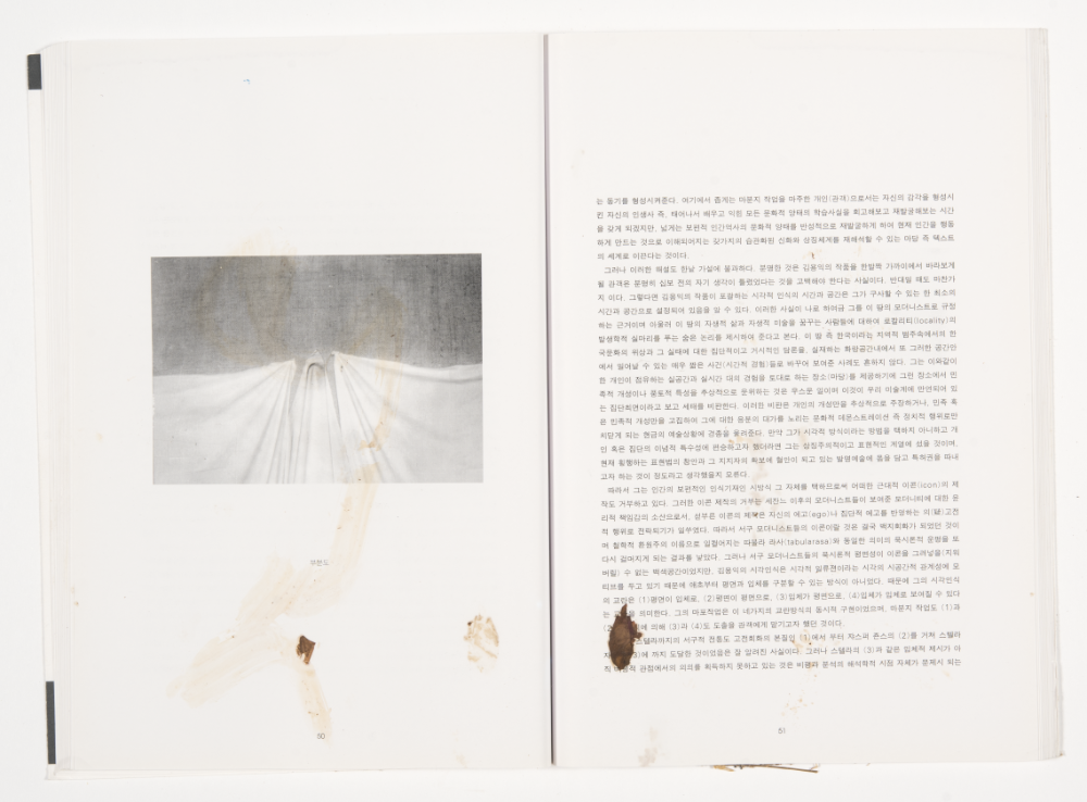 〈Drawing with Plant in Dessau〉