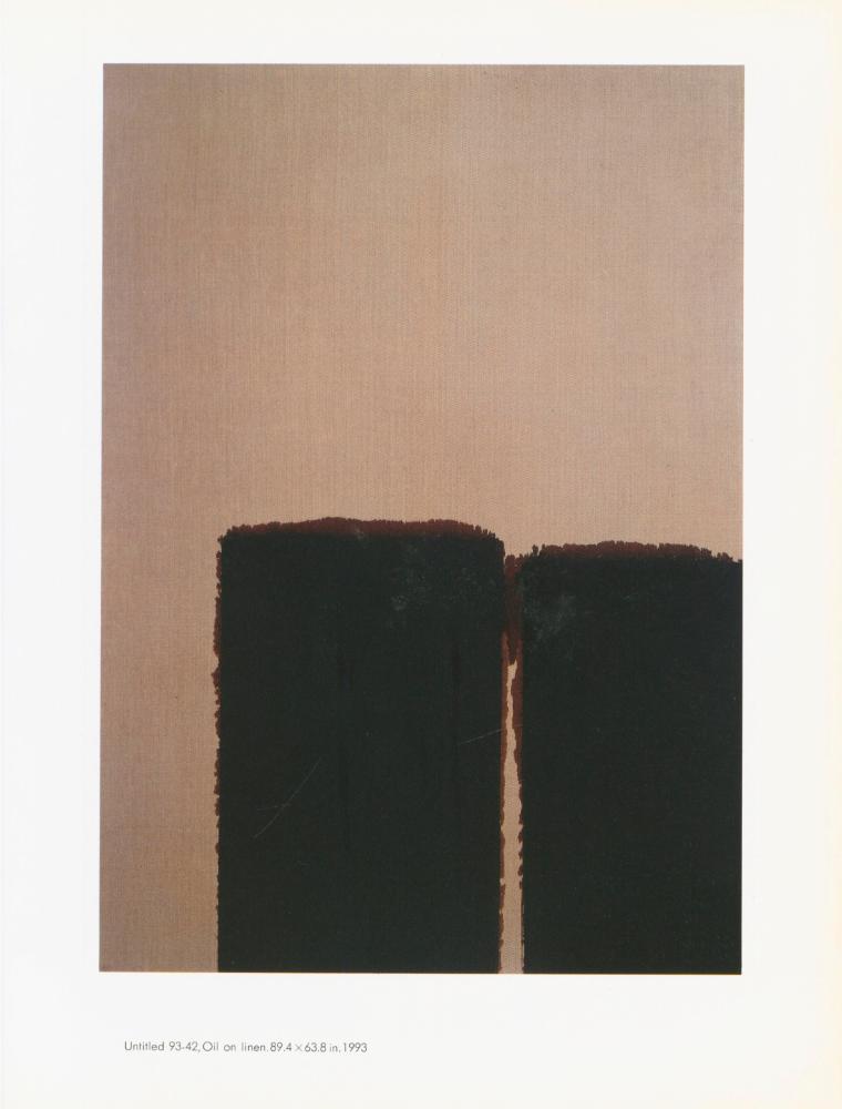 1993년부터 1994년까지 필라델피아와 뉴욕에서 열린 《HYONG-KEUN YUN 1993》 리플릿과 초청장