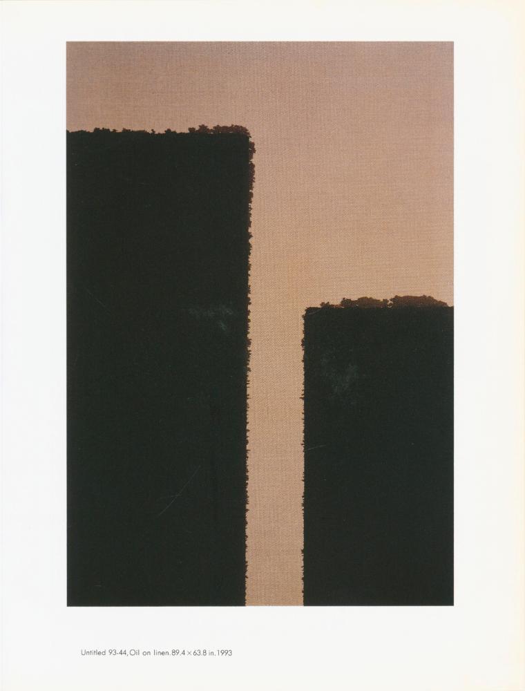 1993년부터 1994년까지 필라델피아와 뉴욕에서 열린 《HYONG-KEUN YUN 1993》 리플릿과 초청장