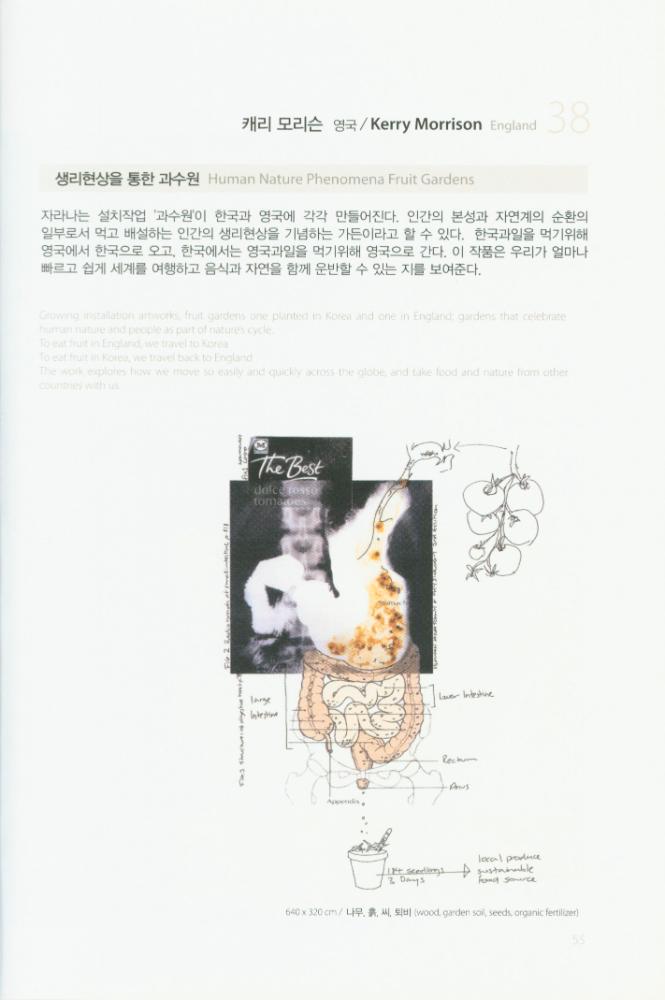 2008년 금강자연미술비엔날레 팸플릿