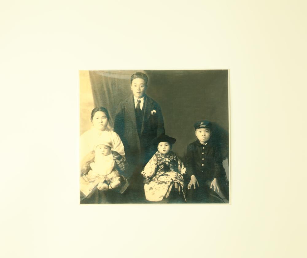 김차섭의 유년시절 가족사진 1