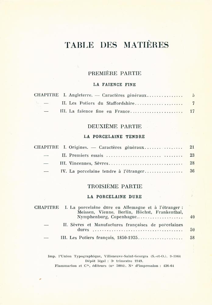 『LA CÉRAMIQUE 3 : LA FAÏENCE FINE & LA PORCELAINE』 2
