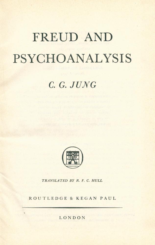『Collected Works of C.G. Jung, Volume 4 : Freud and Psychoanalysis』 2
