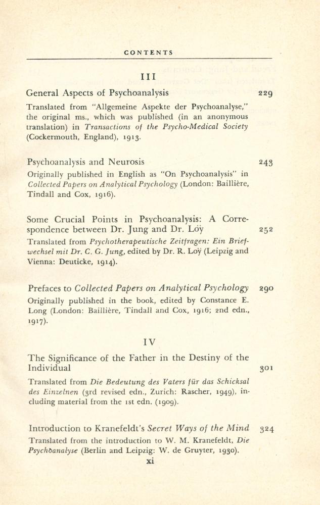 『Collected Works of C.G. Jung, Volume 4 : Freud and Psychoanalysis』 5