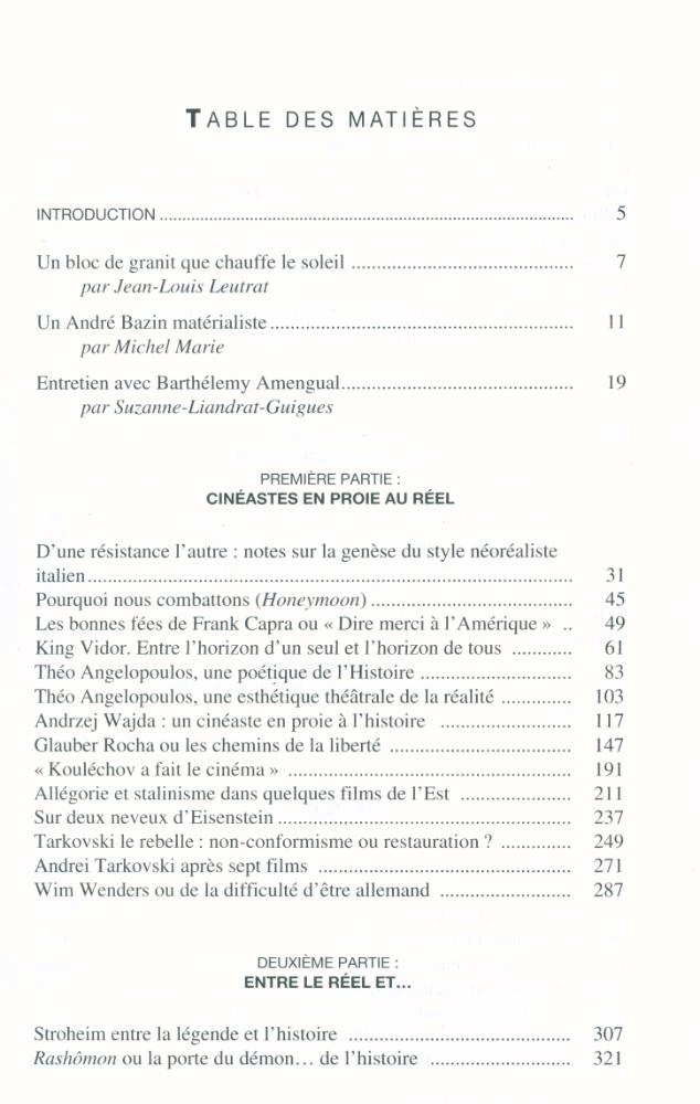 『DU RÉALISME AU CINÉMA』 2