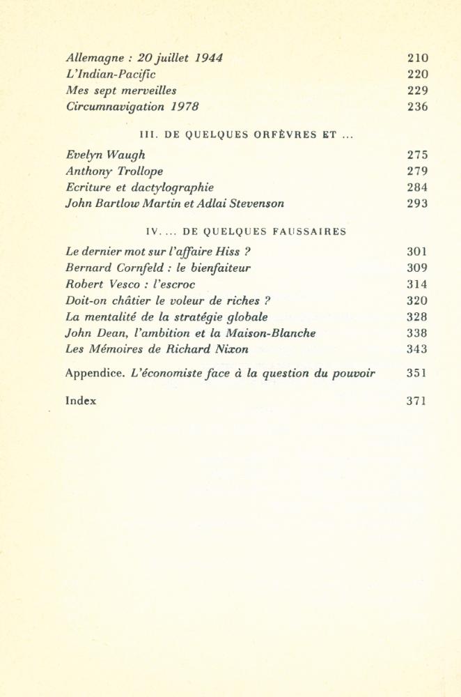 『Chroniques d'un libéral impénitent』 3