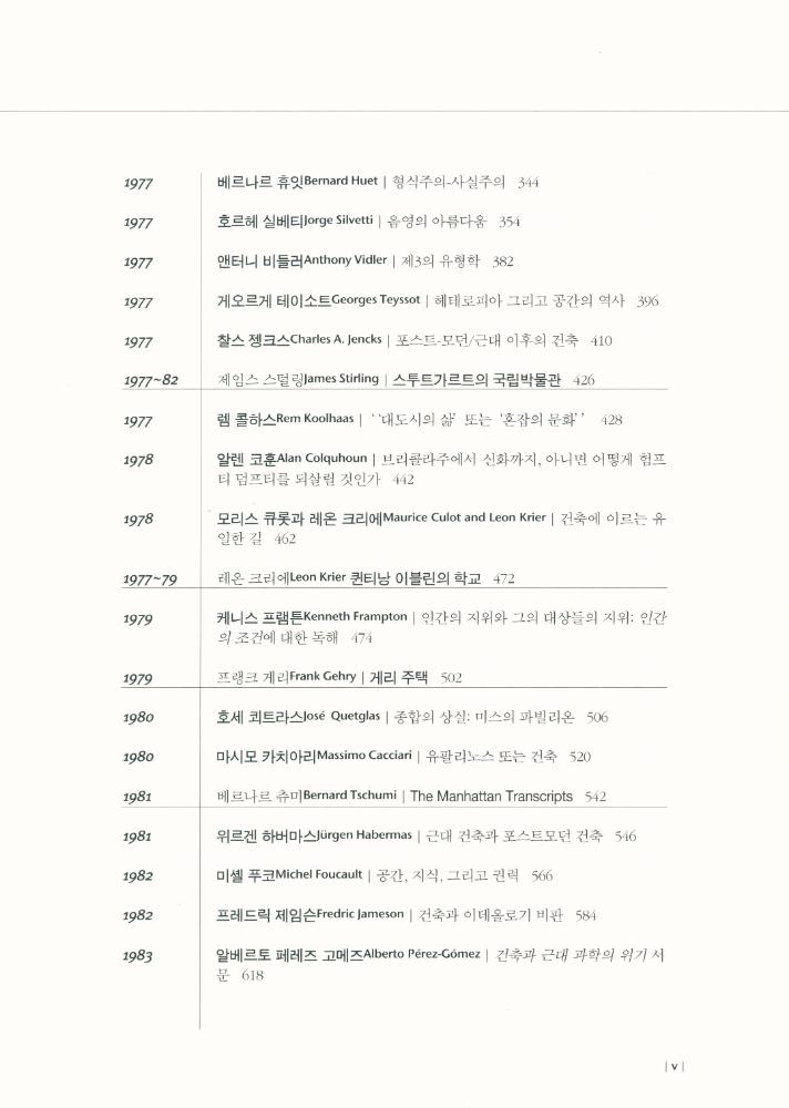 『1968년 이후의 건축이론』 3