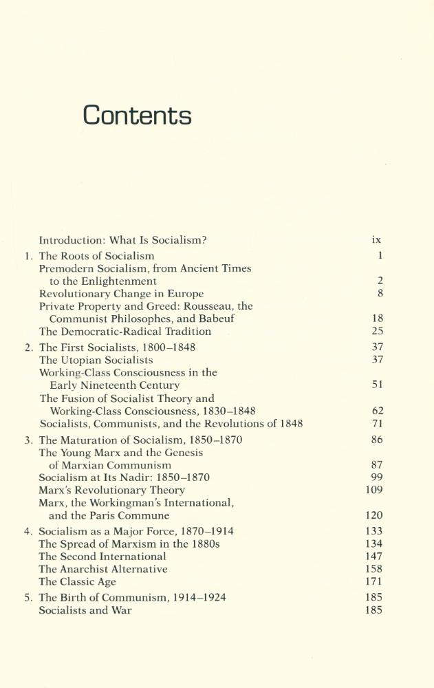 『A history of European socialism』 2