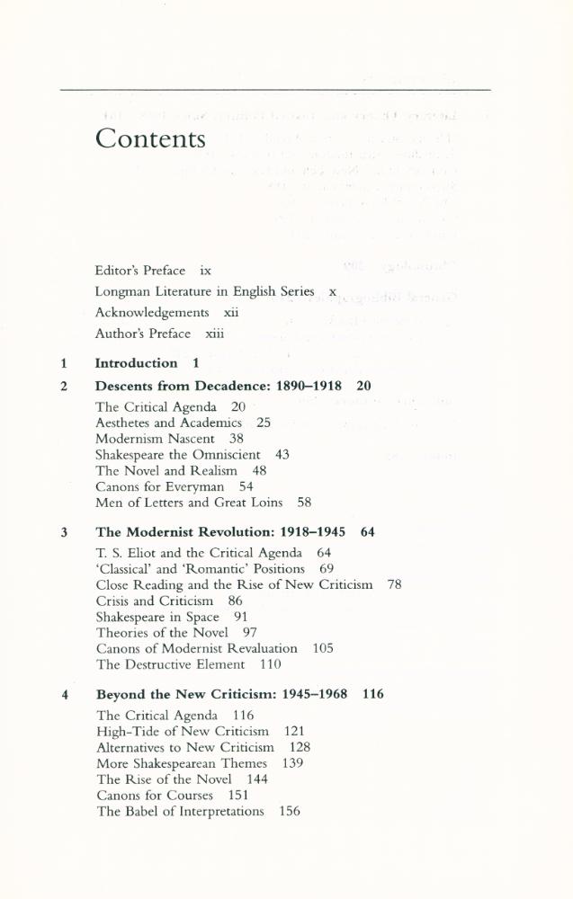 『Criticism and literary theory 1890 to the present』 2