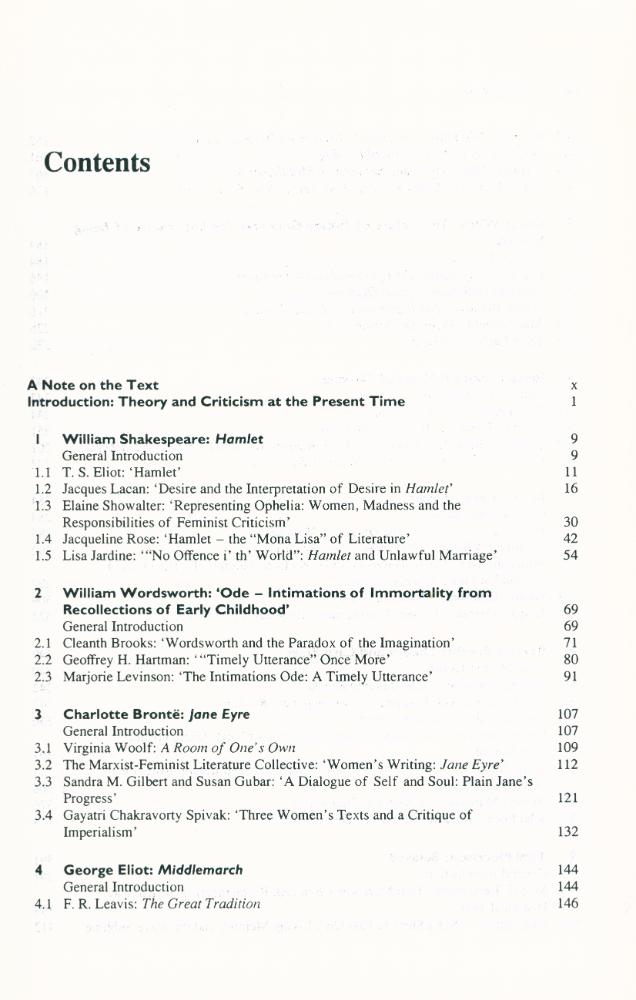 『A practical Reader in Contemporary Literary Theory』 2