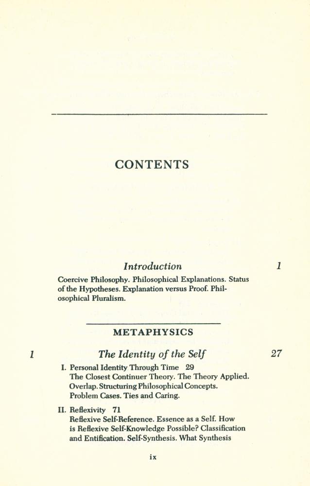 『Philosophical explanations』 2