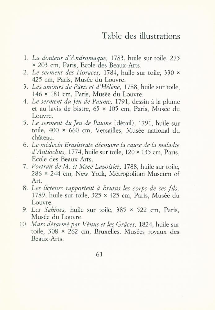 『LE THÉÂTRE DU CRIME : Essai sur la peinture de David』 2