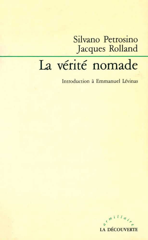 『La vérité nomade : introduction à Emmanuel Lévinas』 1