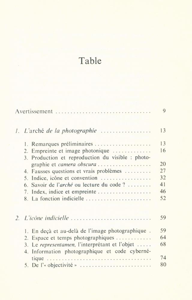 『L'image précaire : du dispositif photographique』 2
