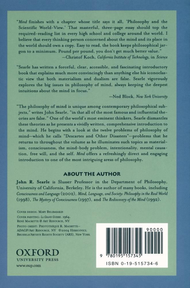 『Mind : a brief introduction』 3