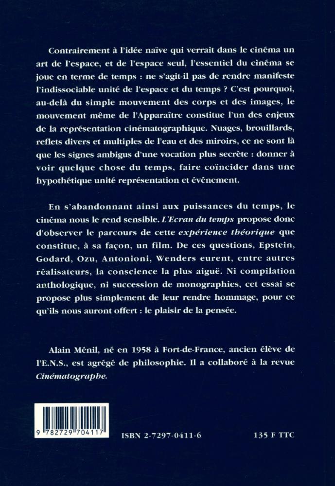 『L'ECRAN DU TEMPS』 3