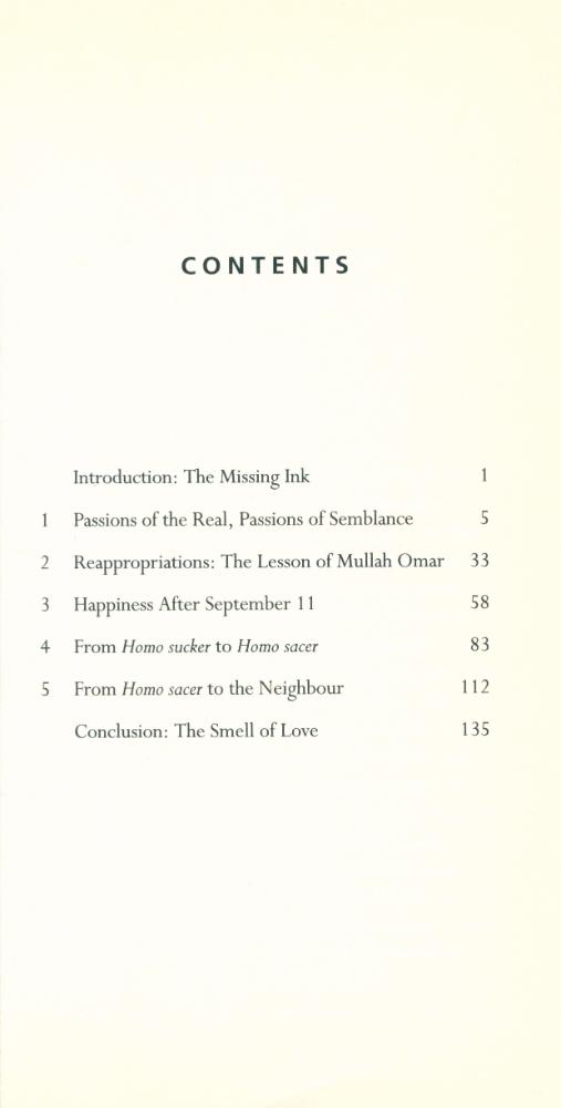 『Welcome to the desert of the real! : five essays on September 11 and related dates』 2