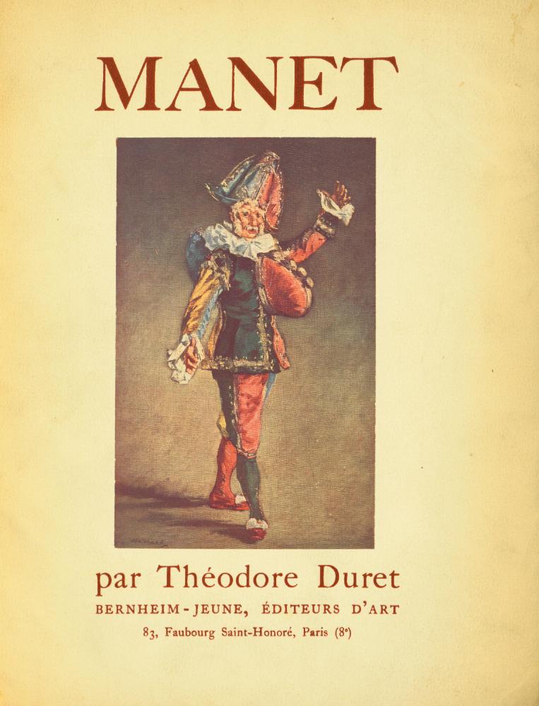『HISTOIRE DE Edouard Manet ET DE SON  ŒUVRE avec un Catalogue des Peintures et des Pastels』 1