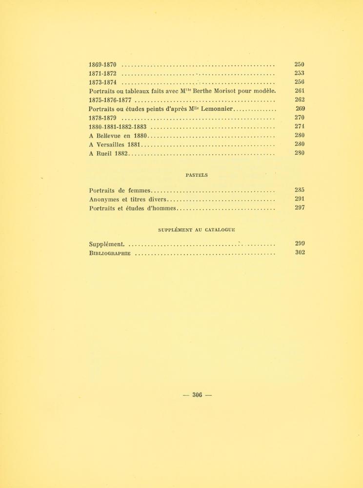 『HISTOIRE DE Edouard Manet ET DE SON  ŒUVRE avec un Catalogue des Peintures et des Pastels』 3