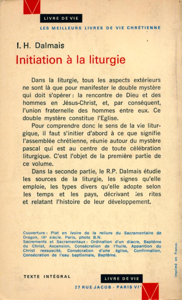 『LIVRE DE VIVE 40 : Initiation à la liturgie』 4
