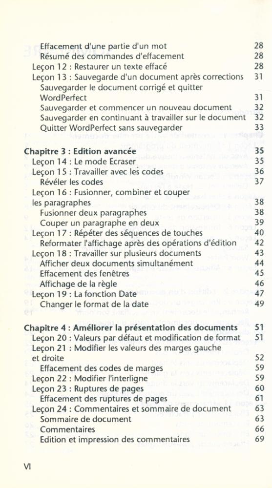 『WordPerfect 5.1 : mode d'emploi』 3