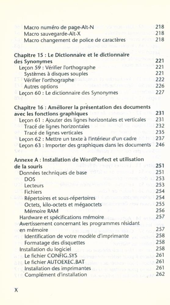 『WordPerfect 5.1 : mode d'emploi』 7