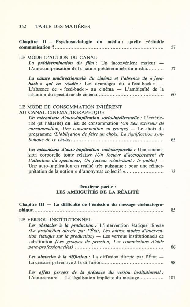 『MÉDIA ET MALENTENDUS : CINEMA ET COMMUNICATION POLITIQUE』 3