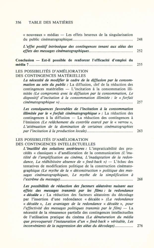 『MÉDIA ET MALENTENDUS : CINEMA ET COMMUNICATION POLITIQUE』 7