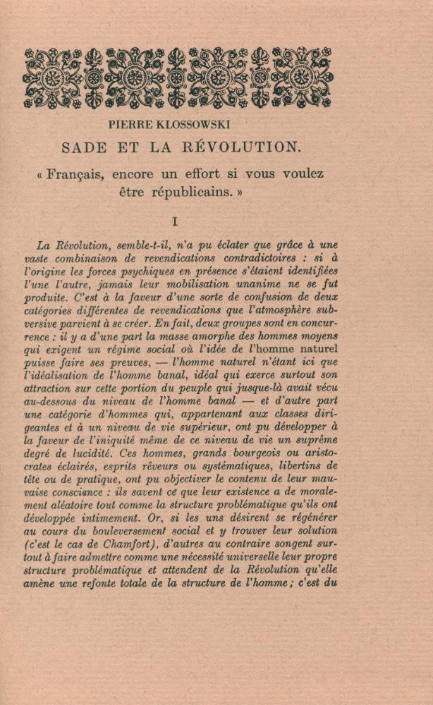 『LA PHILOSOPHIE DANS LE BOUDOIR : TOME PREMIER』 2