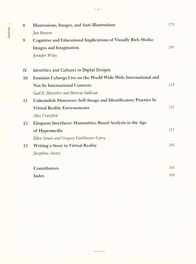 『Eloquent images : word and image in the age of new media』 3