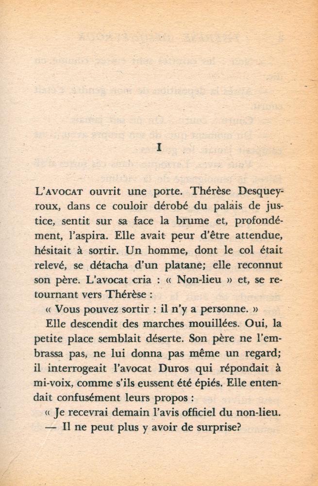 『Thérèse Desqueyroux』 2