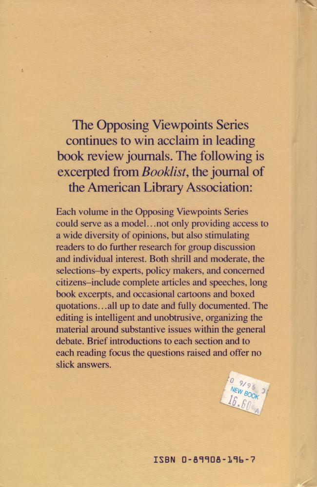 『Christopher Columbus and his legacy : opposing viewpoints』 5