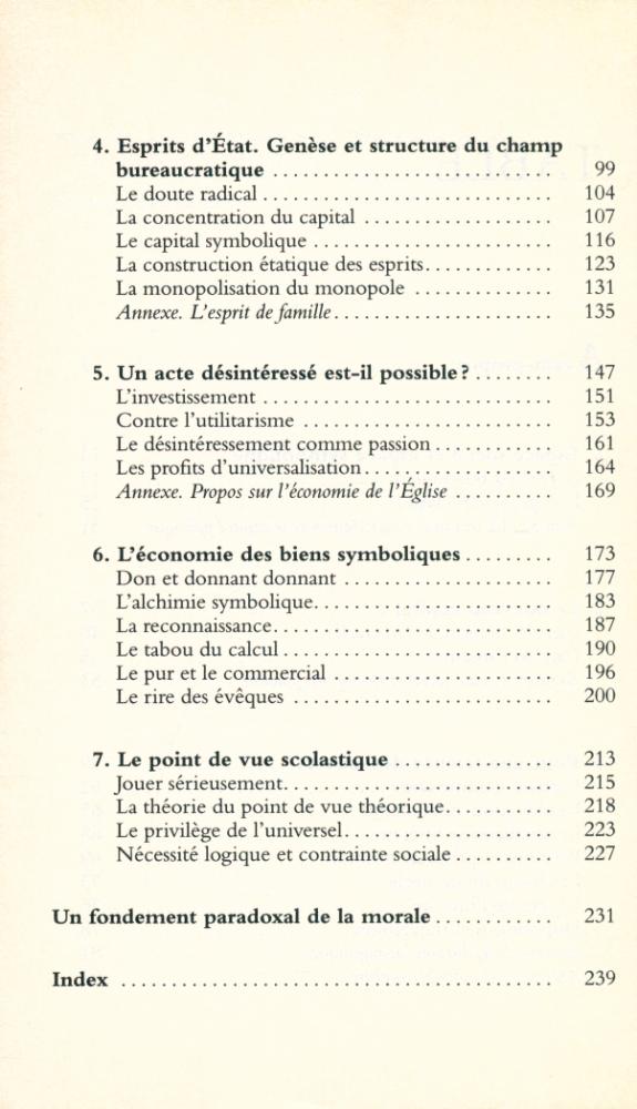 『Raisons pratiques : Sur la théorie de l'action』 3