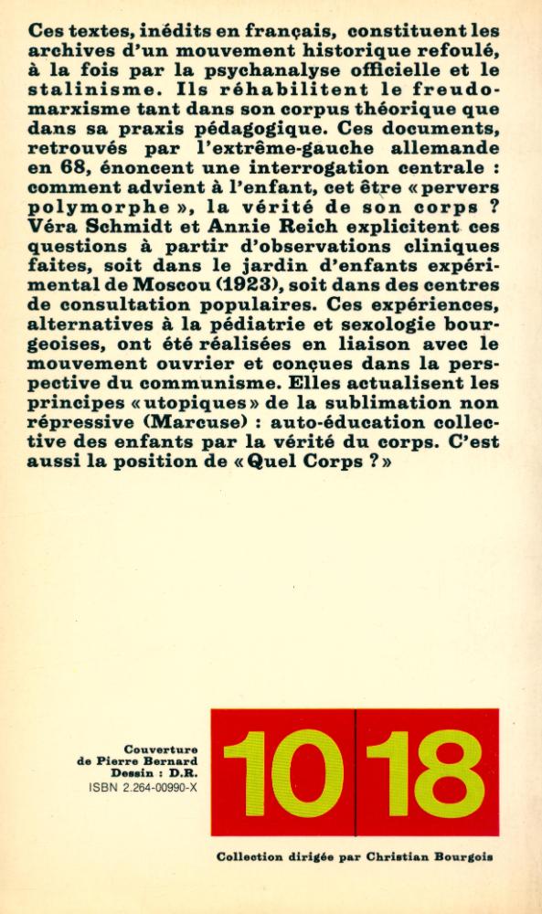 『PULSIONS SEXUELLES ET ÉDUCATION DU CORPS』 3