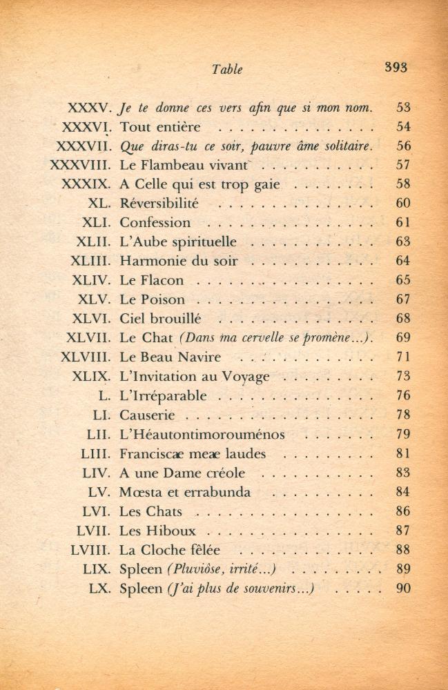 『Les fleurs du mal』 4