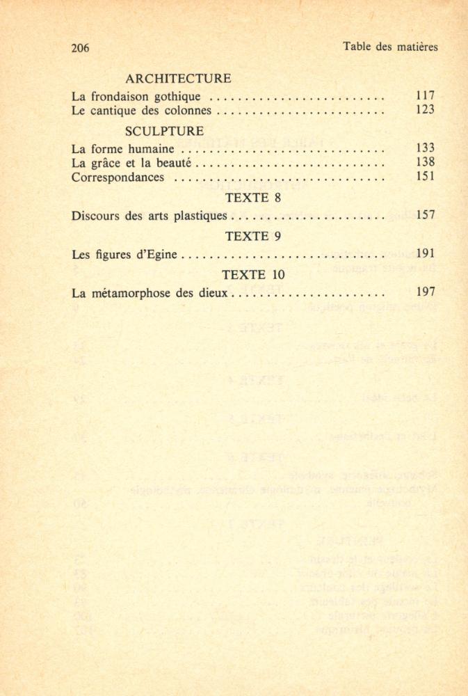 『TEXTES ESTHÉTIQUES』 3
